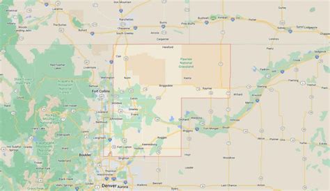 Cities And Towns In Weld County Colorado