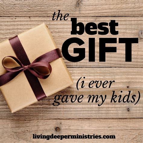 The 16 best holiday gifts for grandparents. The Best Gift I Ever Gave My Kids | Best gifts, Gifts ...