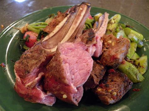 Ignore the muppets saying grill it. Boucher Family Farm: Weekend Cook: Lamb Rack with Market ...