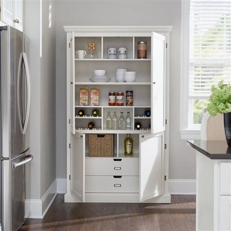 Besides offering utility, the right kitchen cabinets can bring your décor together. Home Decorators Collection Prescott Polar White Modular ...