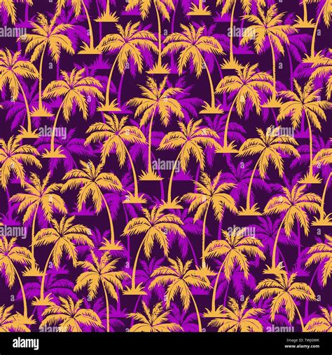 palm tree pattern background