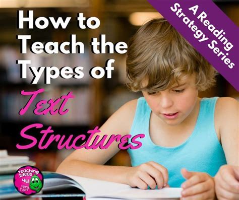 How To Teach The Types Of Text Structures Learn Best Practices For