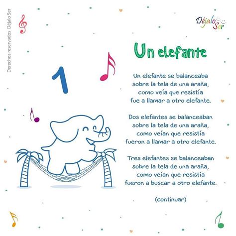 Letras De Canciones Infantiles Eduinf35 Preschool Spanish Learning