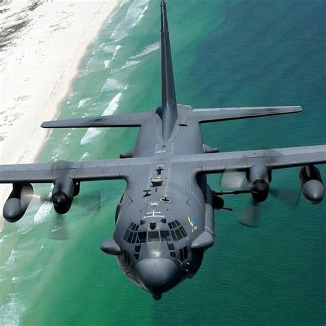 Gunship Of Special Forces Lockheed Ac 130 Spectre Carries 105mm