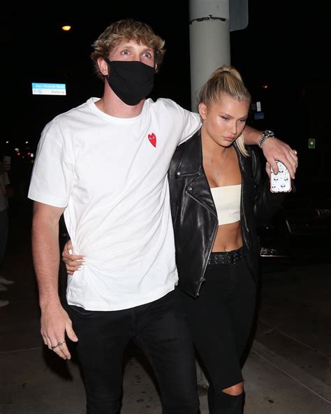 Josie Canseco Jake Paul Step Out For Dinner In Weho Photos
