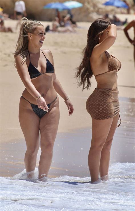 Chloe Ferry And Bethan Kershaw Hit The Beach In Portugal 13 Photos Thefappening