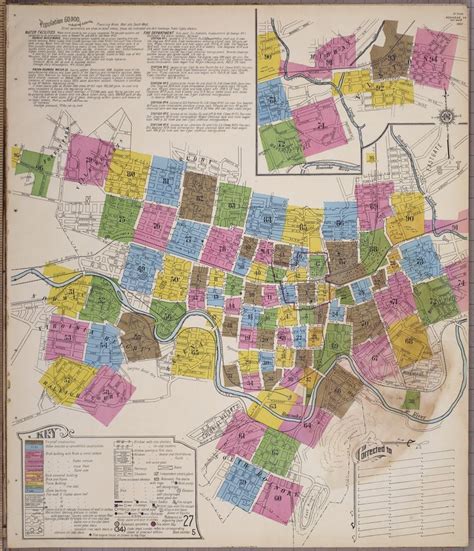 Sanborn Fire Insurance Map From Roanoke Independent Cities Virginia