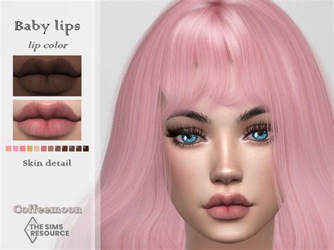The Sims Resource Baby Lips Lip Mask