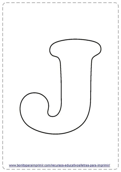 🥇letras J Para Imprimir📒 【pdf Para Colorear Y Aprender】