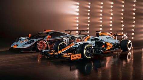 Mclaren F1s Monaco Gp One Off Gulf Oil Livery Looks Absolutely