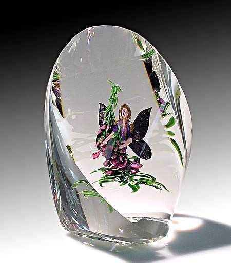 Randall Grubb Glass Sculpture Glass Paperweights Art Glass Paperweight
