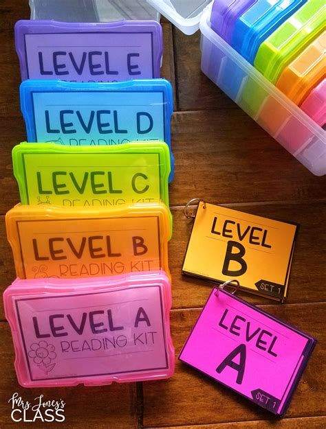 Kindergarten Guided Reading Kits Levels A E Perfect For Small Groups