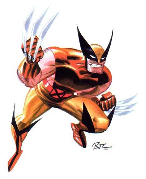 Bruce Timm Wolverine Justsayingasia
