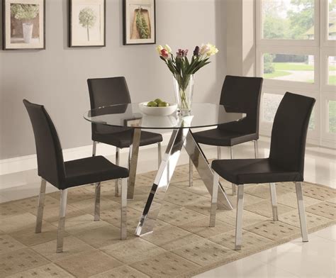 Adorable Round Dining Room Table Sets For 4 Homesfeed