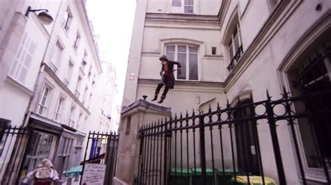 Assassin S Creed Unity Meets Parkour In Real Life Youtube