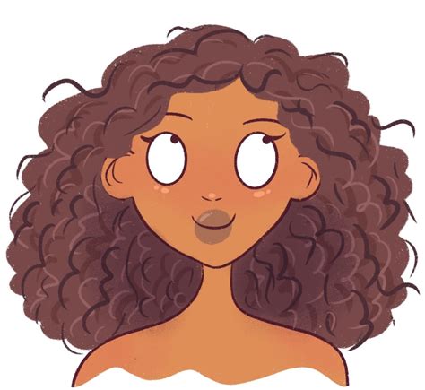 Top 48 Image How To Draw Curly Hair Vn