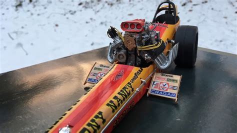 Revell 1 16 Scale Tony Nancy Wynns Sizzler Fe Top Fuel Dragster Build