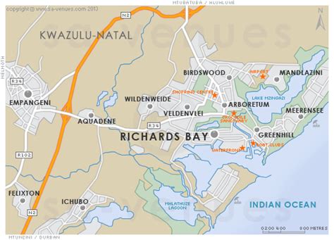 Richards Bay Map