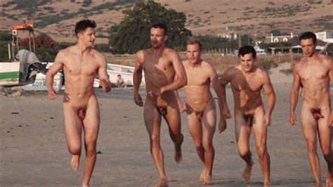 Naked Man Beach GIF