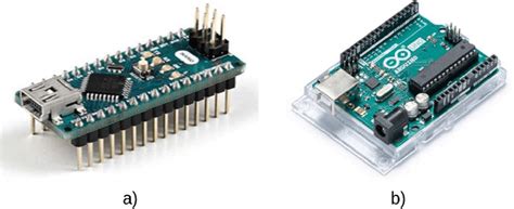 A Arduino Nano Microcontroller And B Arduino Uno R3 Download
