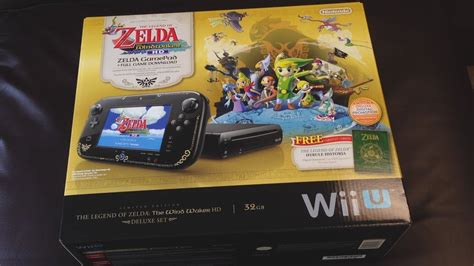 The Legend Of Zelda The Wind Waker Hd Wii U Limited Edition Bundle