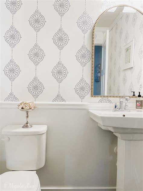 Our Powder Room Makeover With Serena Lily Wallpaper