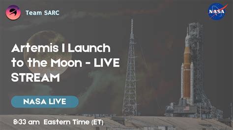 Artemis I Launch I Livestreaming Nasa Kennedy Space Centere Youtube