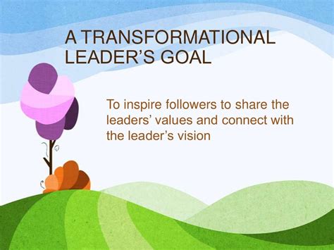 Transformational Leadership Ppt 2
