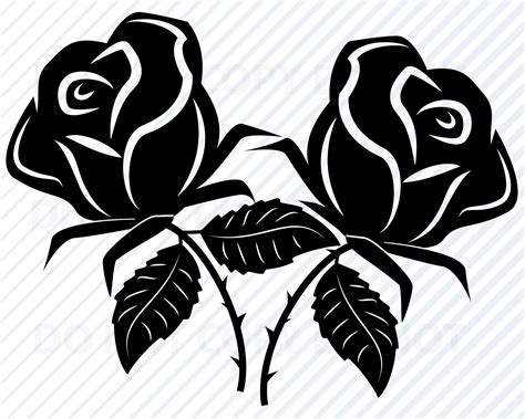 Rose Svg For Cricut Rose Svg Cut File Roses Svg Flower Svg The Best