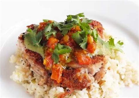 Mexican Style Sautéed Chicken Thighs Recipe By Cookpadjapan Cookpad