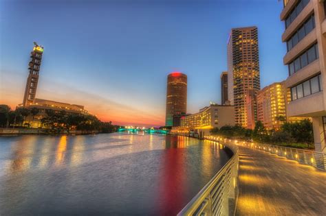 Tampa Riverwalk Matthew Paulson Photography