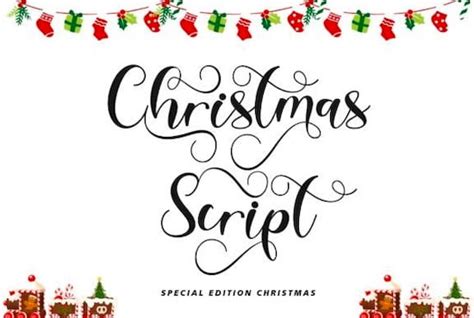 Christmas Script Font From Yogaletter6
