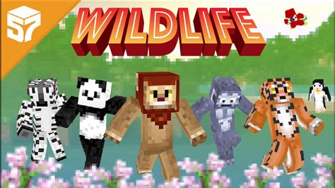 Minecraft Skin Pack Wildlife 57digital Youtube