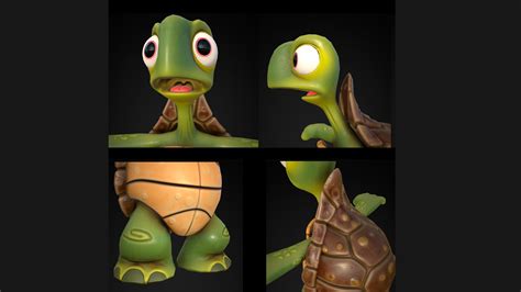 Turtle Stylized 3D Model TurboSquid 1788631