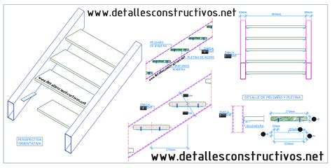 ¿cómo se eligen las escaleras de metal? detallesconstructivos.net | DETALLES CONSTRUCTIVOS EN DWG PARA AUTOCAD