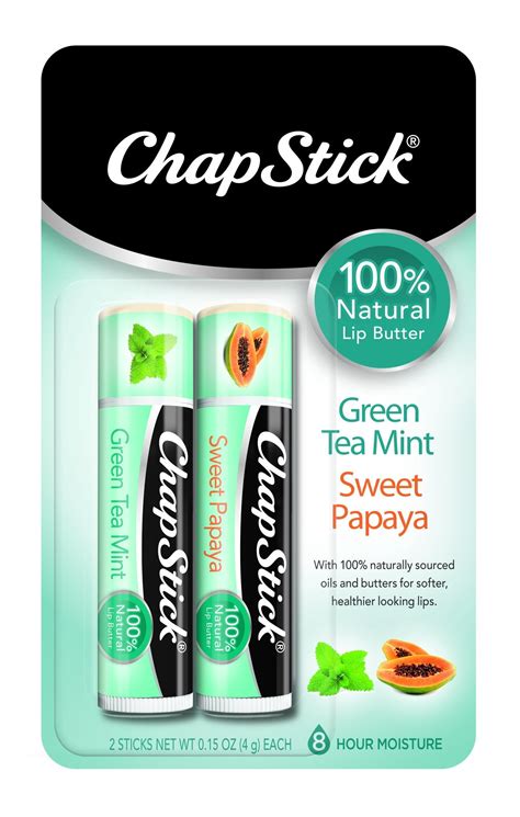 Chapstick Natural Lip Butter Tube Flavored Lip Balm Ounce