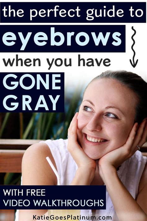 Got Gray Hair Heres How To Make Your Eyebrows Look Their Best Grey