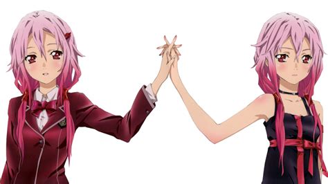 guilty crown inori render by poggiezas on deviantart