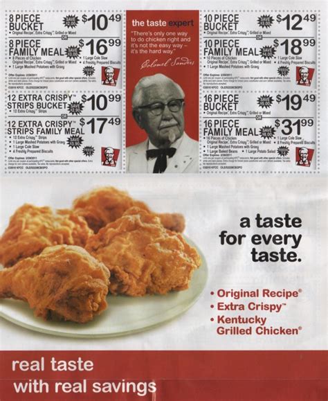 12 piece chicken (standard bucket) 12 pieces: Miniscule Guide to Cheyenne: KFC Ads - 1 year ago