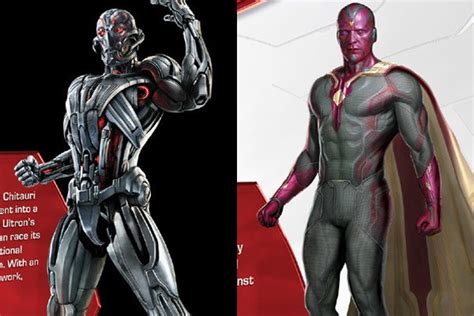 Origins Of Ultron And The Vision From Avengers Age Of Ultron Revealed