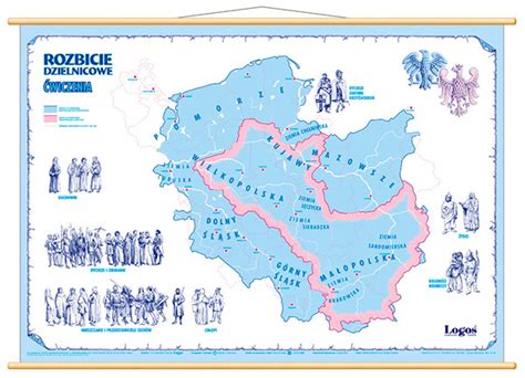 Series Of Polish History Wall Maps For Schools On Behance