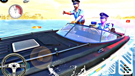 Police Speed Boat Gangster Chase Crime Police Boat Chase Mission Us