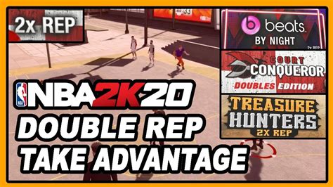 Nba 2k20 Incoming Easy Double Rep Events And Vc Rewards Squad Up