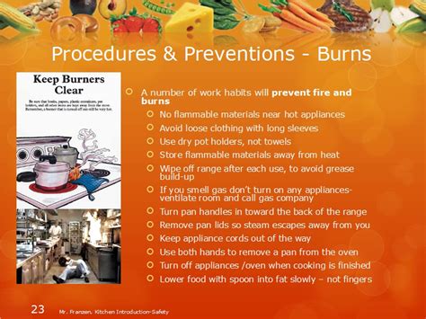 Procedures And Preventions Burns