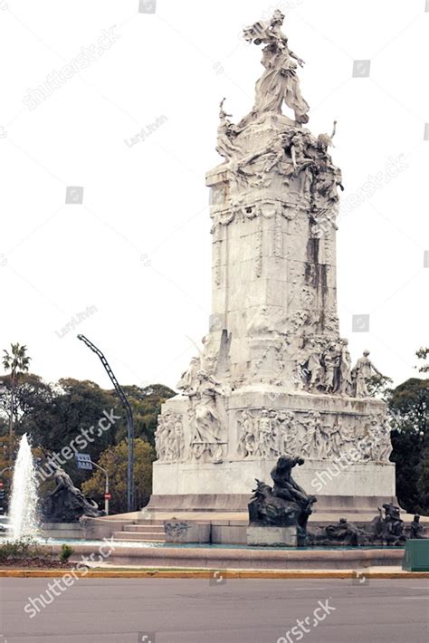 The Monument To The Carta Magna And Four Regions Of Argentina In The