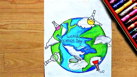Amazing Drawings Easy Drawings World Science Day National Science