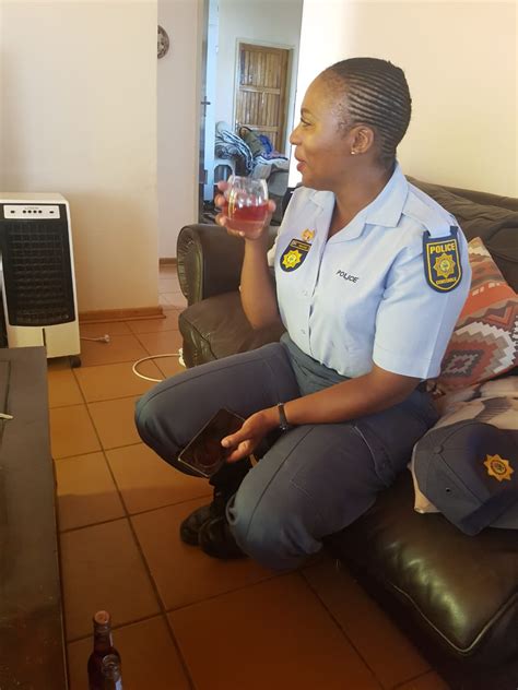 Video And Pictures Of Police Woman In Her Work Uniform Mzansi Stories
