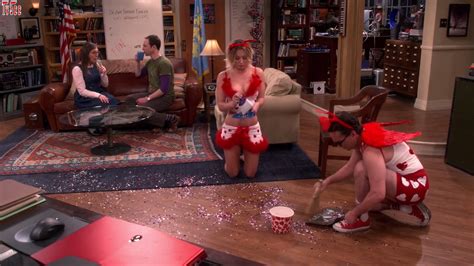 Naked Kaley Cuoco In The Big Bang Theory