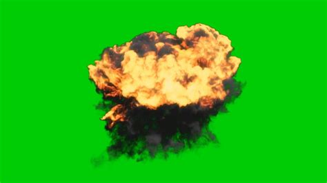 Fire Bomb Blast Explosion Green Screen Effect Video Youtube