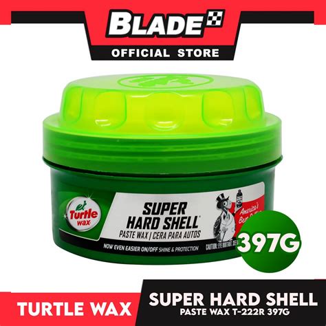 Turtle Wax Super Hard Shell Paste Wax T 222r 397g Shopee Philippines